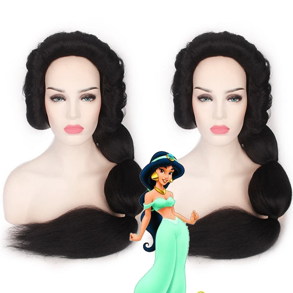 Парик для девушек на Хэллоуин Аладдин и волшебная лампа парик принцессы жасмин