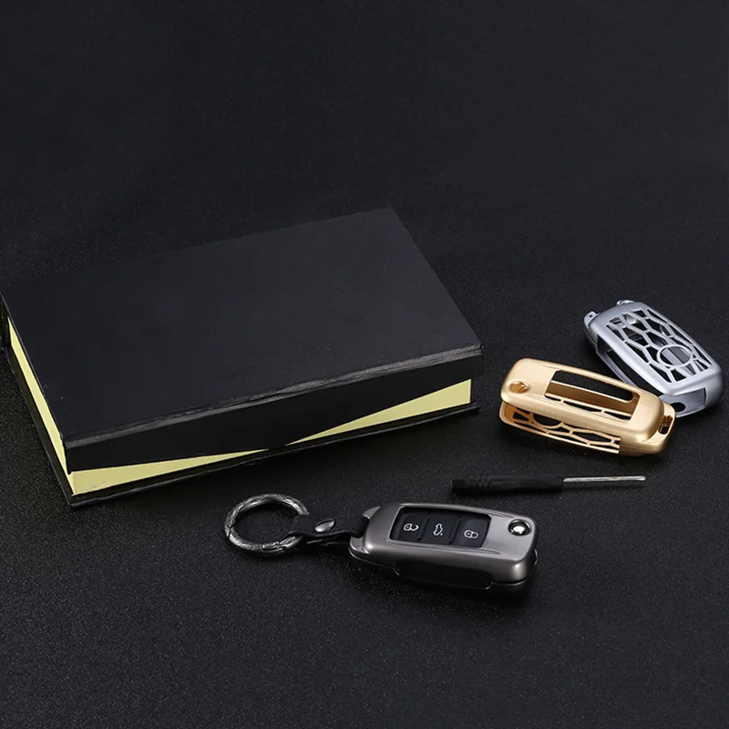 Чехол для автомобильного ключа Volkswagen VW Passat CC POLO Golf jetta tiguan Gol Cross Fox Plus Eos Scirocco Beetle Skoda