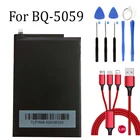 Аккумулятор 5000 мАч для BQ BQS 5059 Strike Power, мобильный телефон, USB-кабель, набор инструментов