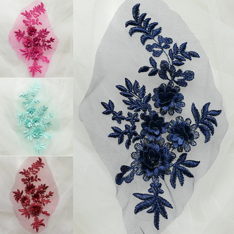 Бесплатная доставка 1 шт. 21*11 5 см белый/красный/черный/золотой/Шампанский вышивка