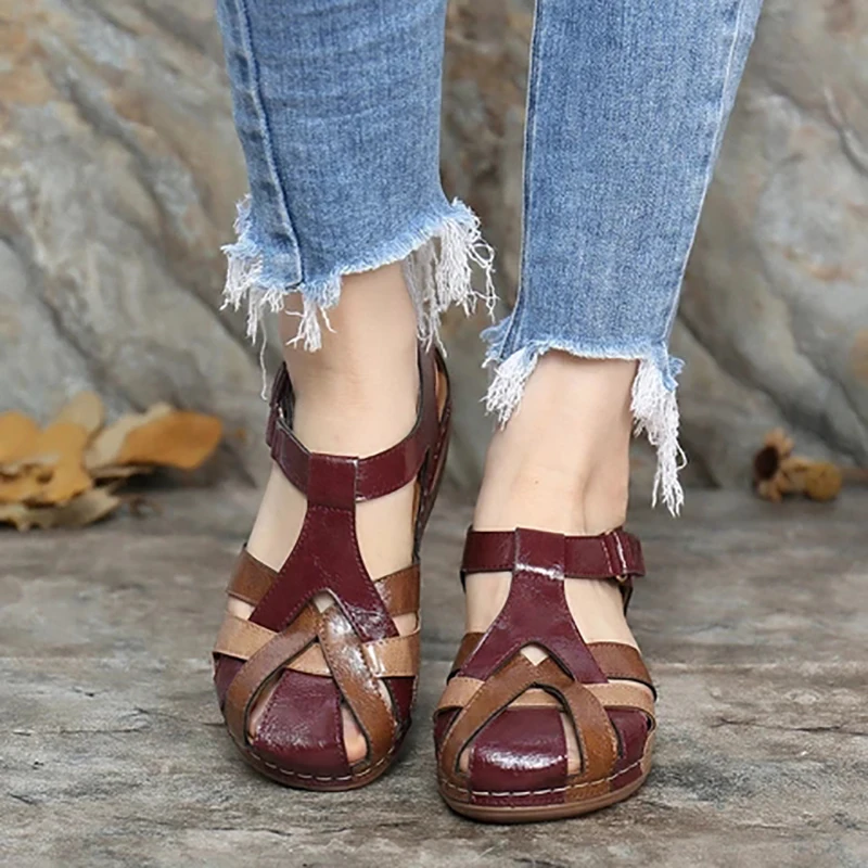 

Dihope Fashion Women Sandals Waterproo Sli On Round Female Slippers Casual Comfortable Outdoor Fashion Sunmmer Plus Size Shoes