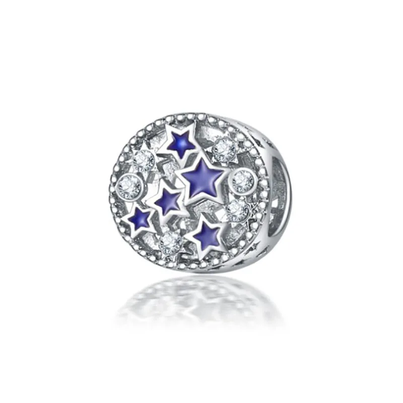 Браслет Подвески Joyas De Plata оригинальная вставка металлические бусины для