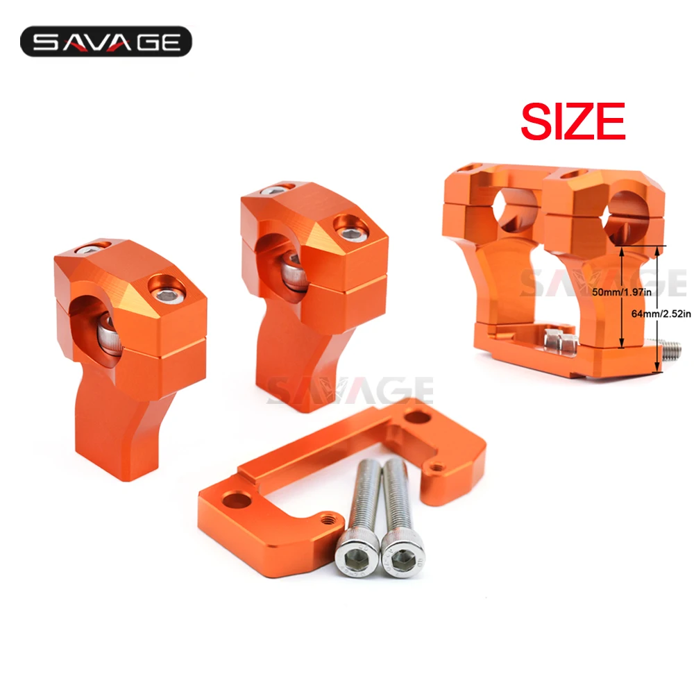 Для KTM 690 Enduro R 2011 2020 SMC 2012 DUKE 10 18 2008 2018 руль стояки увеличенный зажим Кронштейн|for