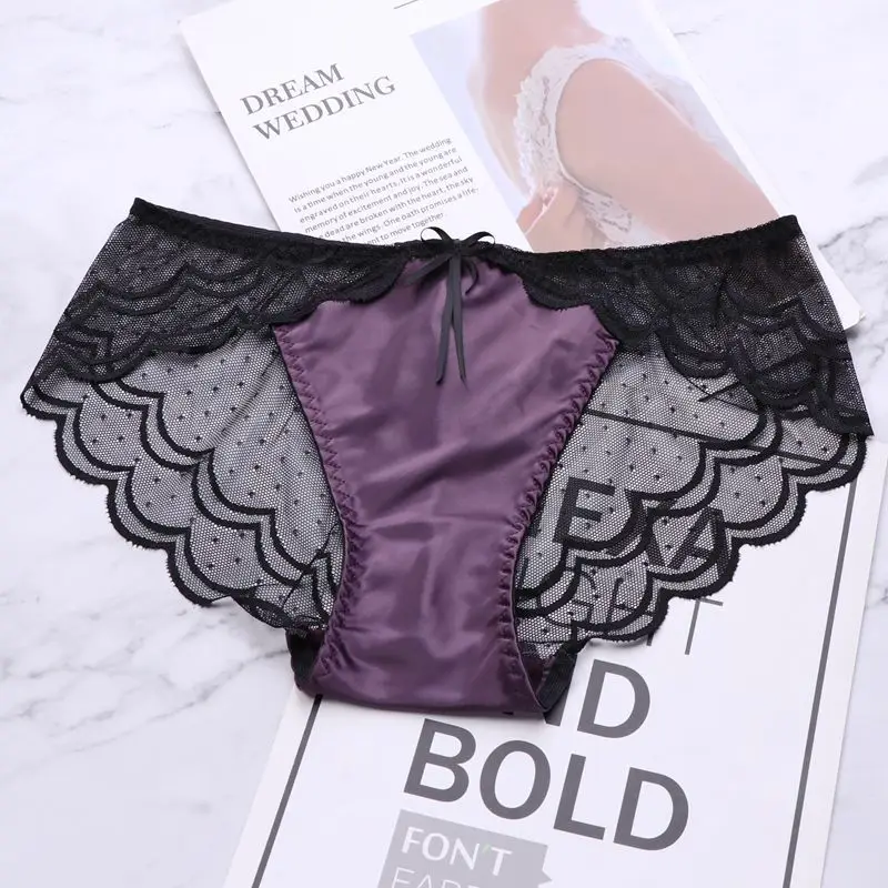 Сексуальное женское нижнее белье SP &amp CITY кружевное Прозрачное бесшовные трусики