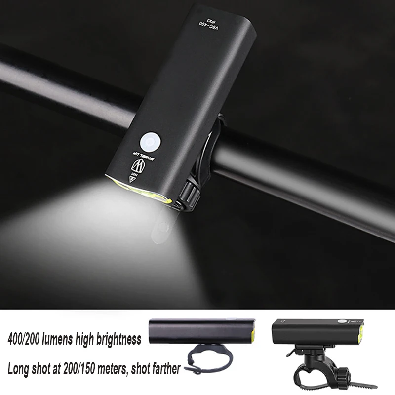 Новый велосипедный светильник с защитой от дождя и USB-зарядкой ультралегкий