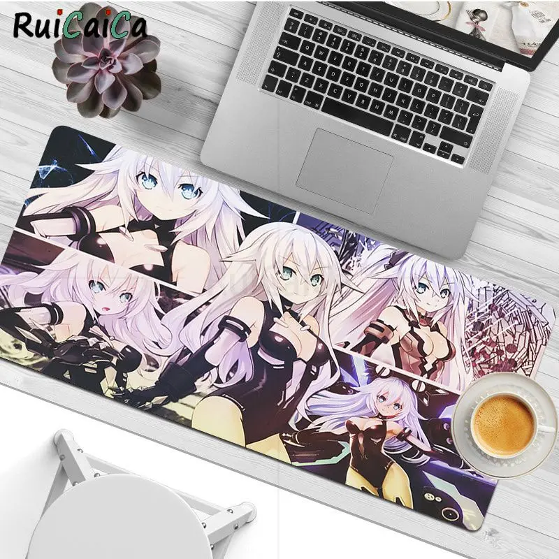 

Anime Hyperdimension Neptunia Natural Rubber Gaming Mousepad Desk Mat Size For CSGO Game Player Desktop PC Computer Laptop