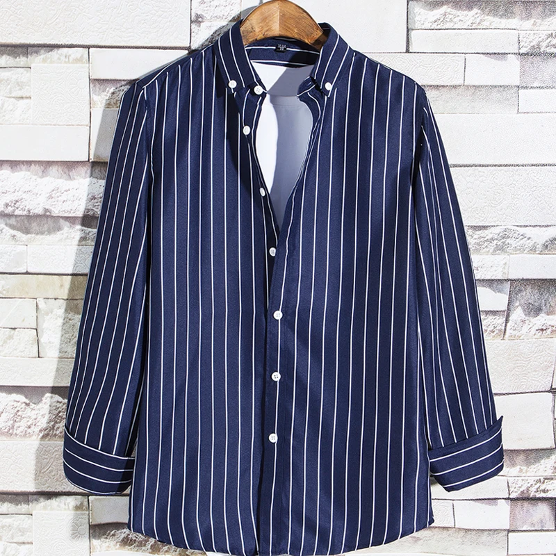 Странные Вещи осенние Рубашки с длинным рукавом мужские повседневные Стильные