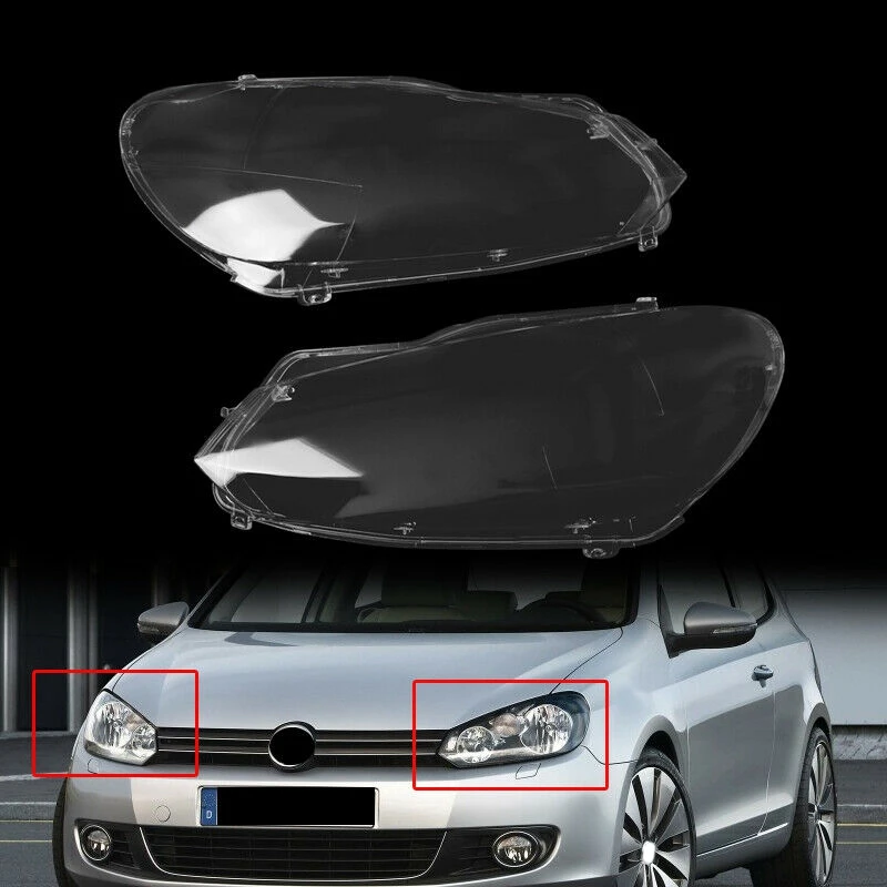 

Крышка для объектива фары автомобиля, абажур для Golf 6 MK6 R 2009-2012