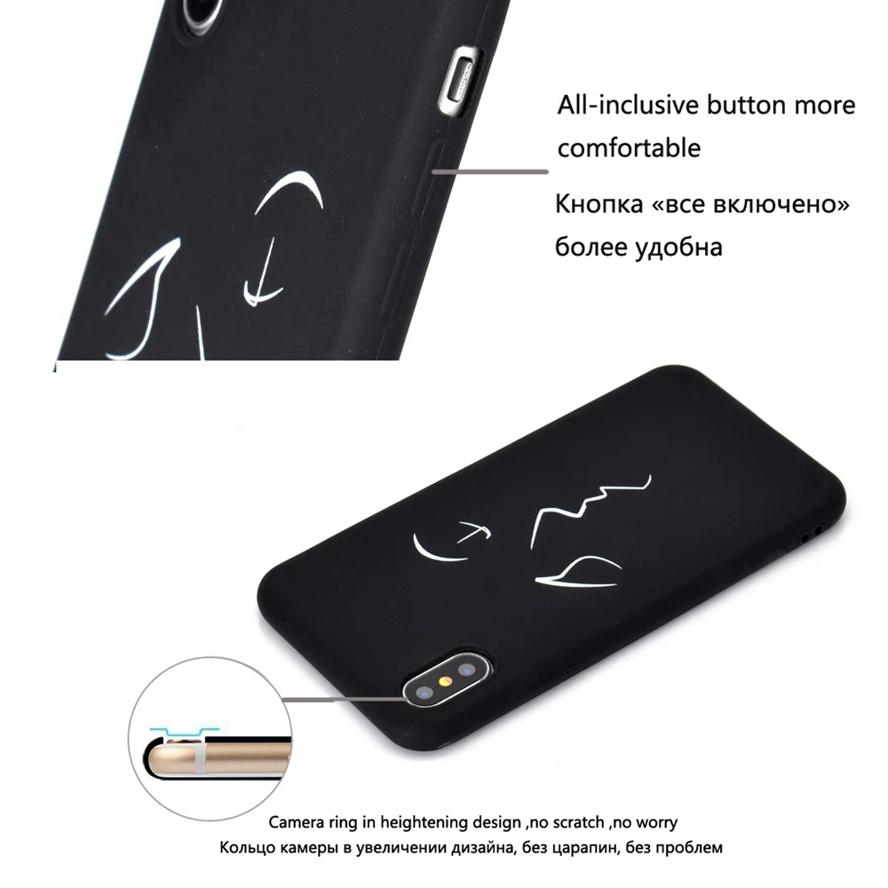 2019 Soft Silicone Case for iPhone 11 Pro Max XR 7 XS MAX X 8 6 6S Plus Cute Love Heart Phone Funda For Coque |