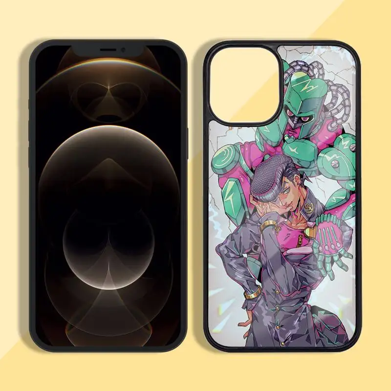 

JoJo Bizarre Adventure Phone Case Silicone TPU+PC For iPhone11 12 mini Pro MAX 7 8 Plus X XR XS Samsung S20 10 9 8 Plus ultra
