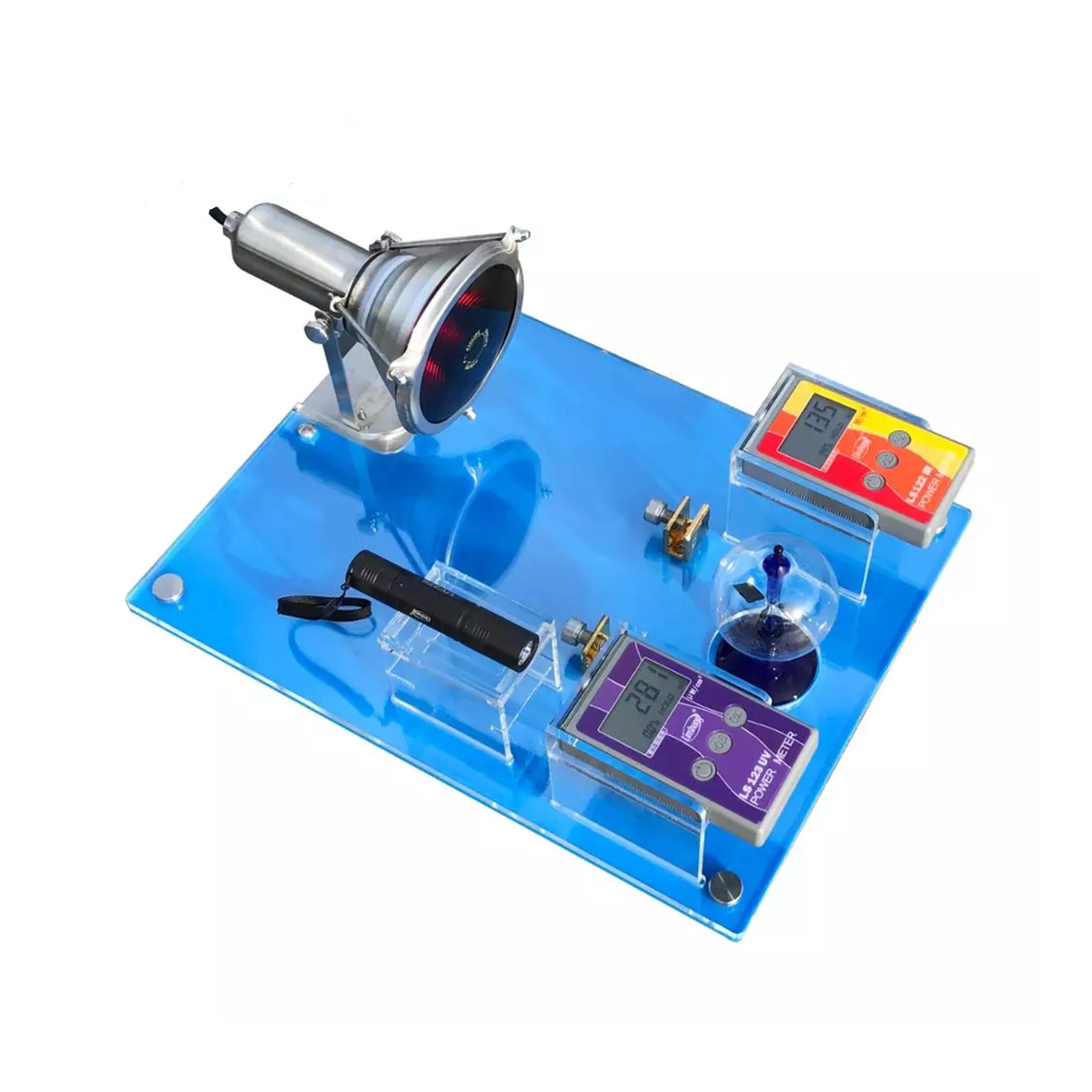 Online SK1150 Penjualan Kit Warna Jendela Alat Penjualan Film Surya Menunjukkan Isolasi Panas UV Memblokir Dengan Lampu IR Senter UV