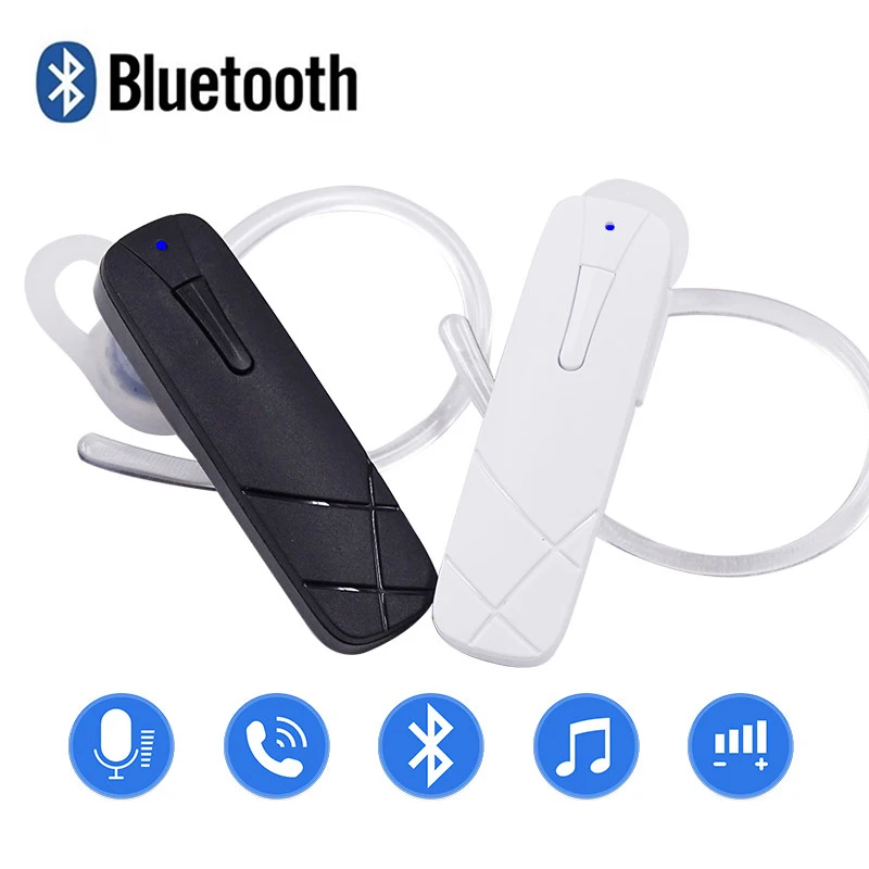 Стереогарнитура наушники Мини Bluetooth V4.1 беспроводная гарнитура с микрофоном для