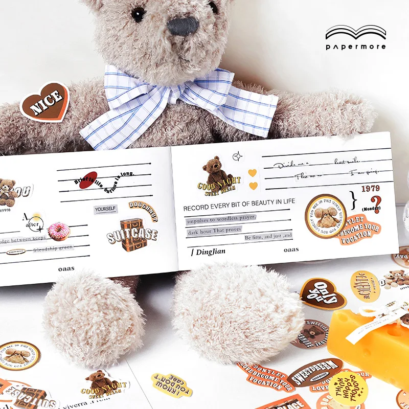 

40 шт. Kawaii канцелярские наклейки серия прологи и бумажная наклейка книга нежелательный журнал дневник планировщик декоративный мобильный