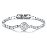 new fully diamond inlaid bracelet detachable stainless steel life tree bracelet foreign trade hot seller bracelet female
