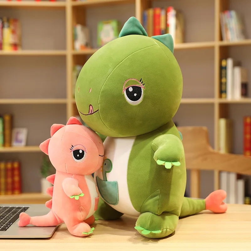 Nice Cute Creative Simulation Dinosaur Plush Toy Soft Cartoon Dragon Stuffed Animal Pillow Doll Baby Appease Children Gift | Игрушки и