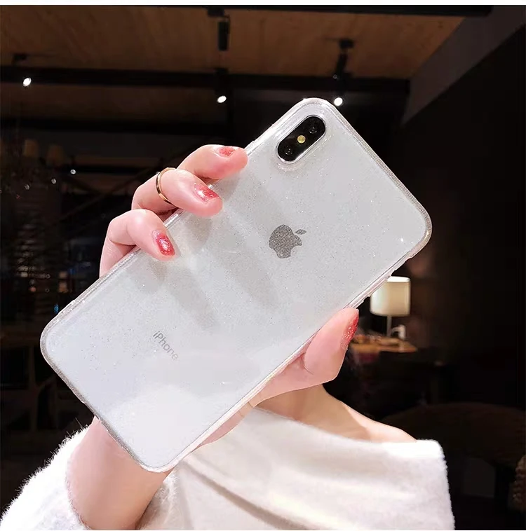 Блестящий розовый мягкий чехол для телефона девочек iphone 7 8 X 6s 6 S Plus Funda XS Max XR Apple |
