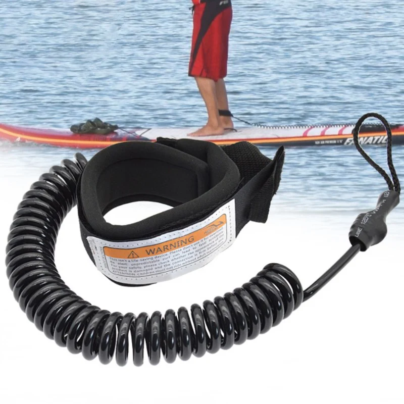 Surf Безопасность нога веревка для серфинга тяговых Surfer лодка сапсерфинга