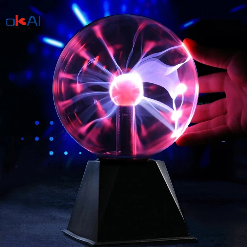 

Plasma ball touch light LED night light children's birthday Christmas child decoration gift lighting stage atmosphere light
