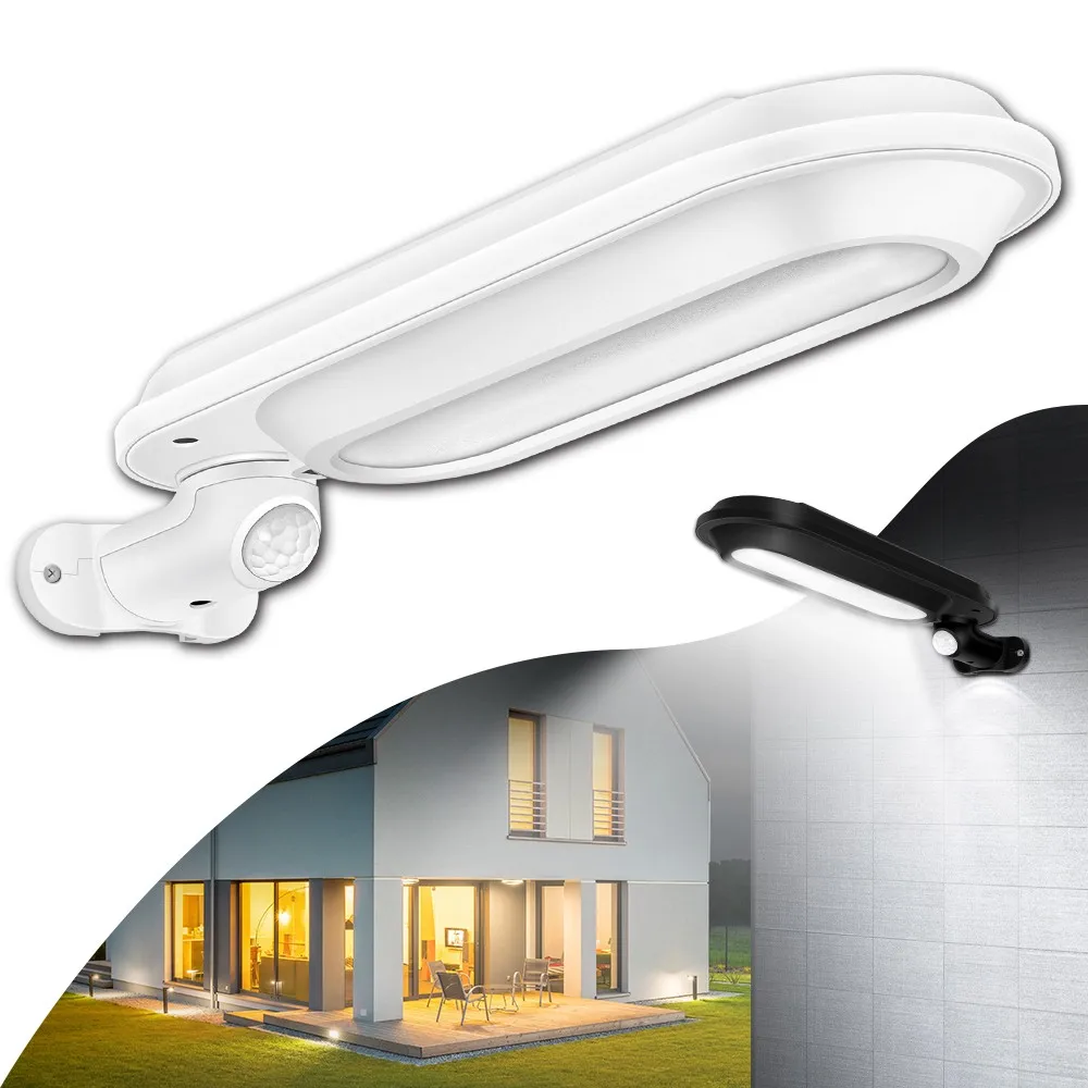 Уличная лампа на солнечной батарее водонепроницаемый светильник с датчиком