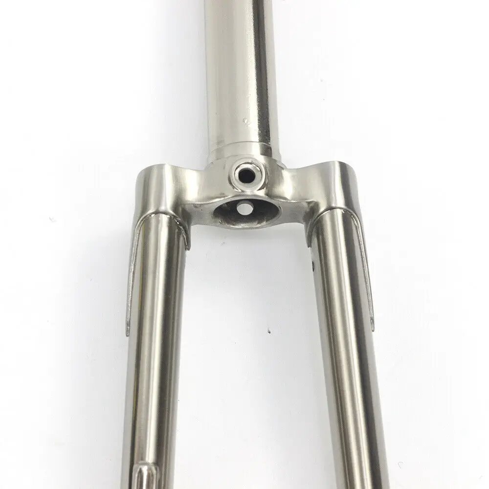 Жесткая вилка SILVEROCK из хромистой стали 1 1/8 дюйма 28 6 мм дисковый тормоз для 700c