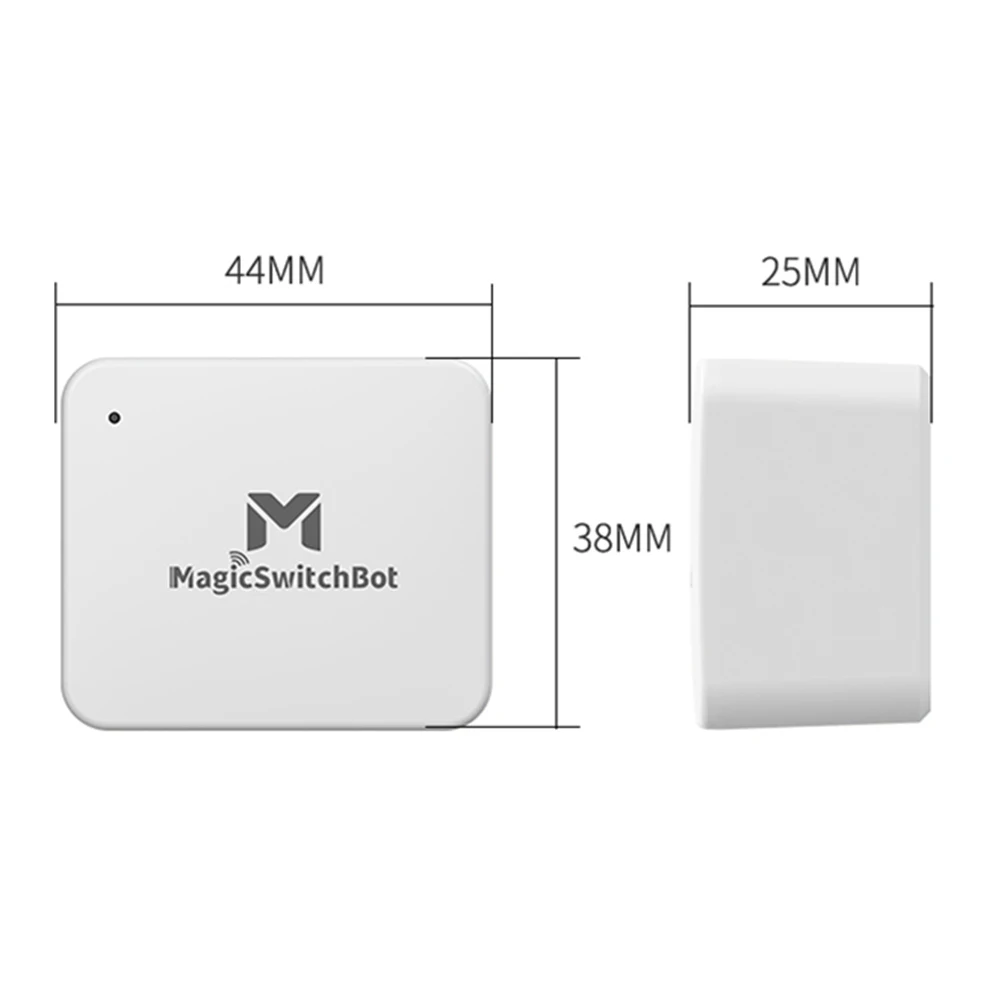 

Smart Home Bluetooth 5.0 Smart Button Pusher for Garage Door Wall Light Switch App Timer Control