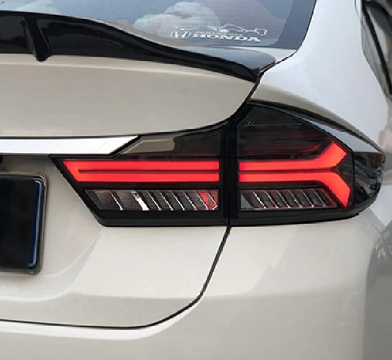 

For H ONDA 2014 year For City LED Rear Light Red Color CZ