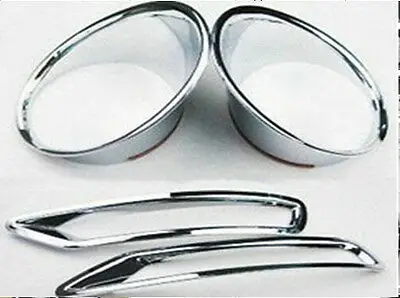 

Chrome Front & Rear Fog Light Cover Trim 4pcs For Subaru Forester 2009 - 2012