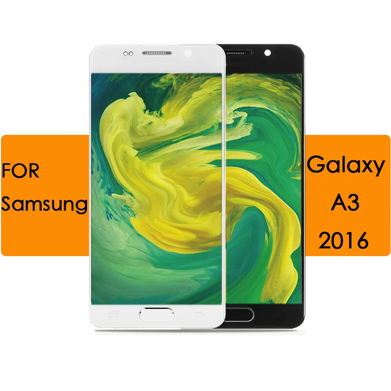 Оригинальный ЖК дисплей для Samsung Galaxy A3 2016 A310 сенсорный экран дигитайзер сборки на