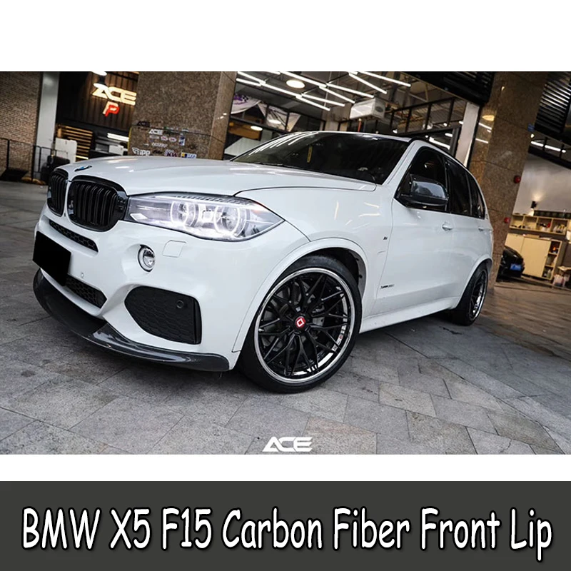 Комплект для тела из углеродного волокна в стиле MP спойлер переднего бампера и