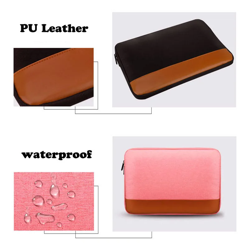 Чехол Vmonv для ноутбука Macbook Air Pro Retina 12 13 15 дюймов водонепроницаемый мягкий чехол из