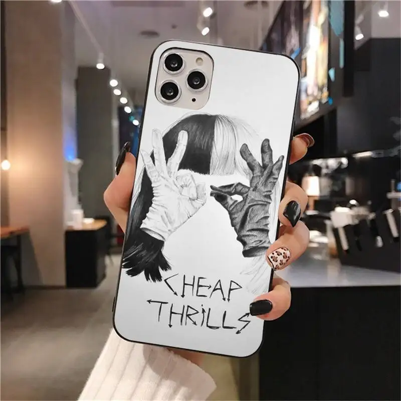 

Sia Kate Isobelle Furler Customer High Quality Phone Case for iPhone 11 pro XS MAX 8 7 6 6S Plus X 5S SE 2020 XR case