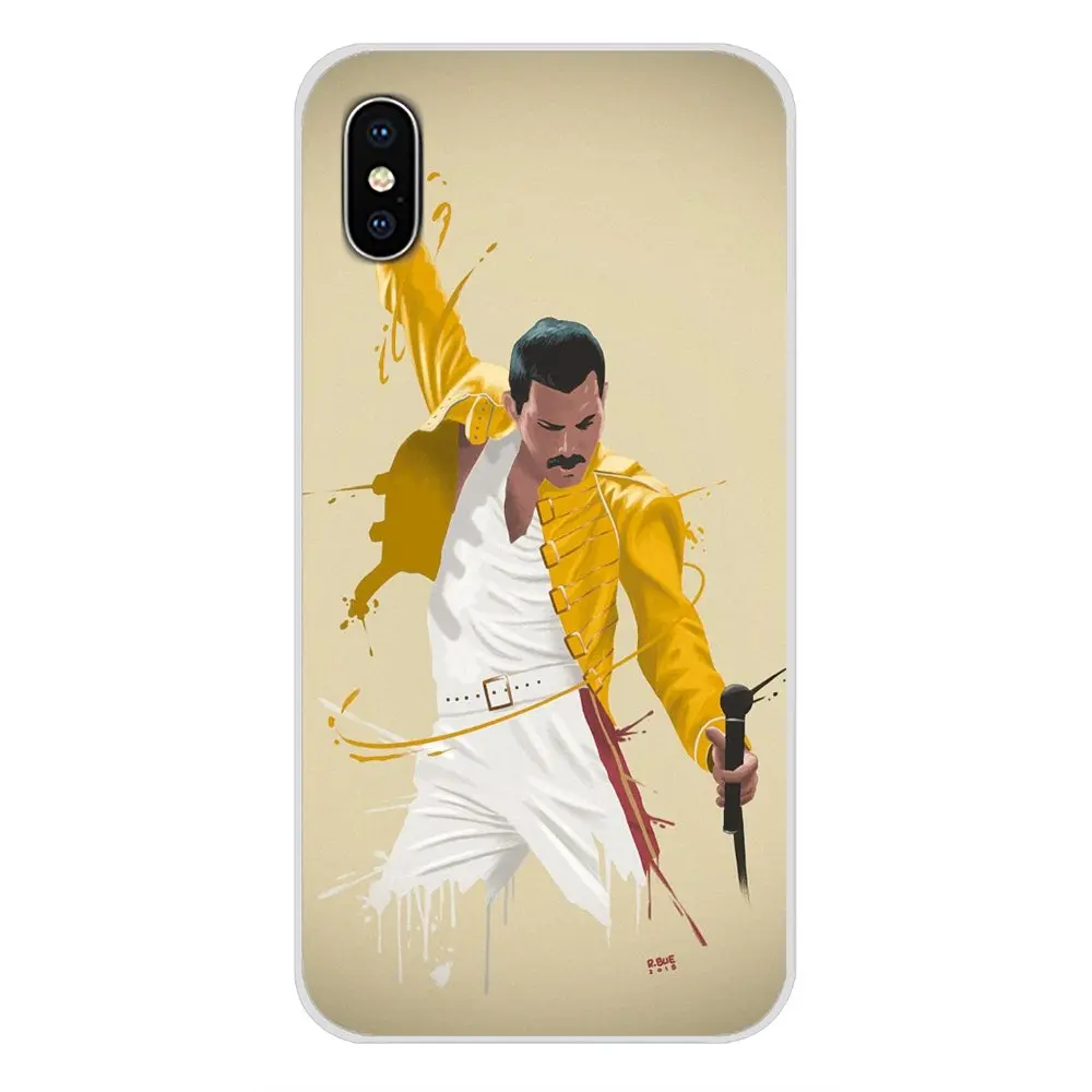 Прозрачные мягкие чехлы для Huawei Nova 2 3 2i 3i Y6 Y7 Y9 Prime Pro GR3 GR5 2017 2018 2019 Y5II Y6II Freddie Mercury Queen |
