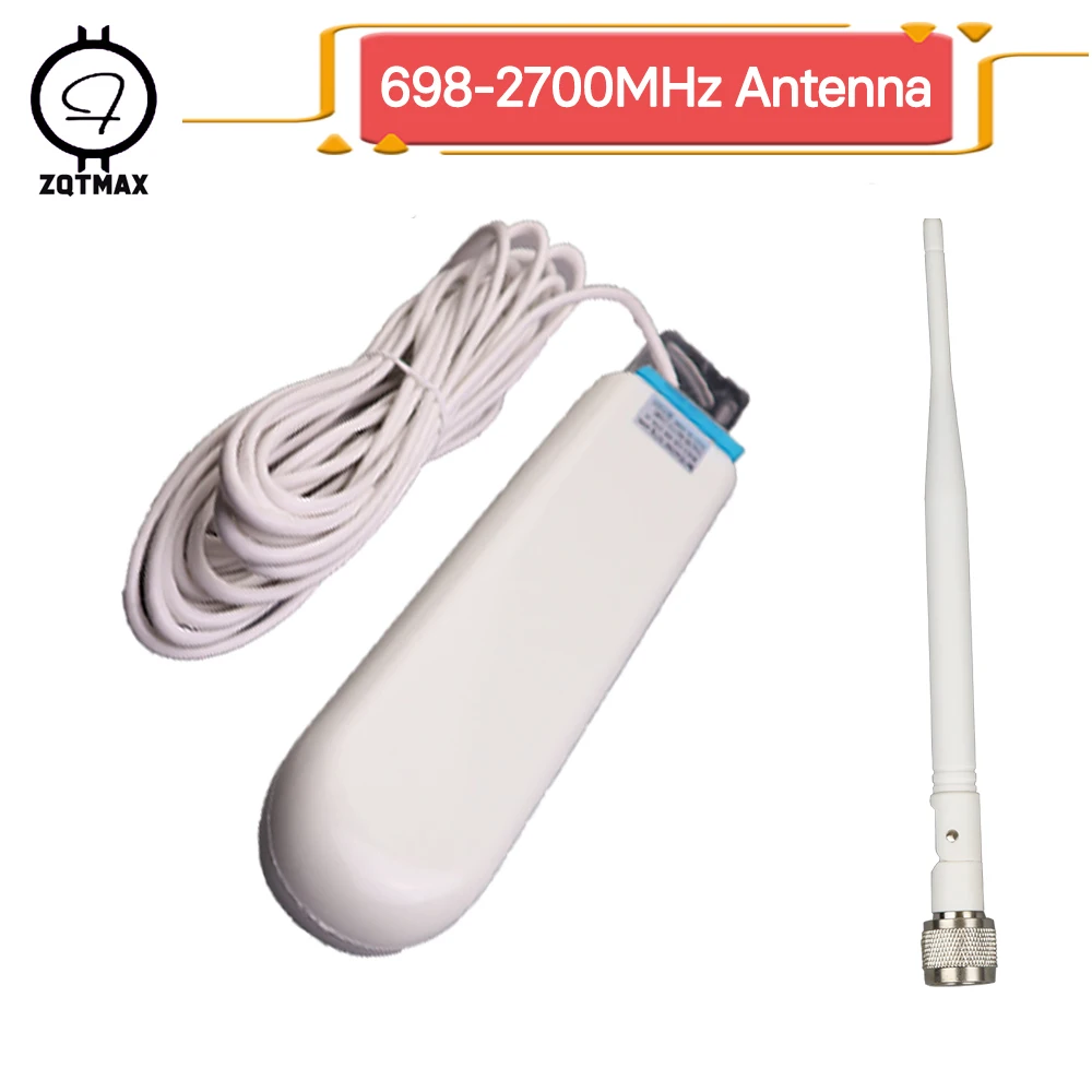 ZQTMAX антенна сотового телефона для ретранслятора 900 1800 2100 2600 2g 3g 4g gsm ретранслятор