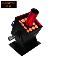 gigertop tp t21s 12x3w rgb 3in1 new co2 jet machine barndoor design better colorful gas beam effect strobe shining parker hose