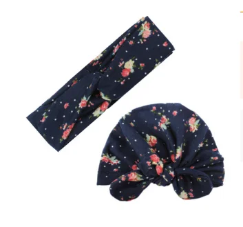 2pcs/set Mummy Baby Bowknot Hairband Mother Kids Flower Print Elastic Parent-child Headdress Photo Props | Детская одежда и обувь