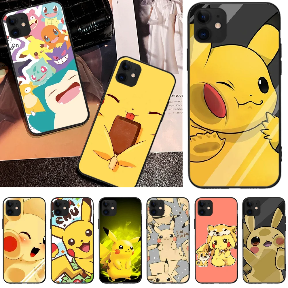 Мягкий чехол Viviana Pikachu Kawaii для iPhone 5 6 6S 7 8 plus X XS XR MAX 11 pro Pro Max | Мобильные телефоны и