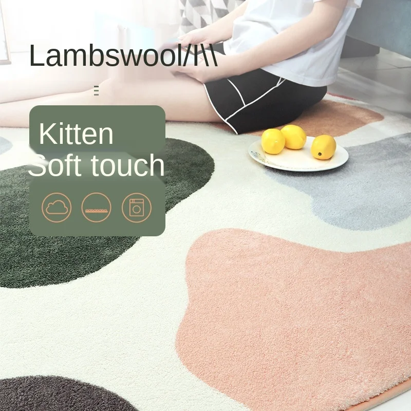 Goedkoop Eovna Ronde Tapijt Floor Tapijten Voor Woonkamer Slaapkamer Anti-Slip Deurmat Yoga Mat Karpetten Voor Slaapkamer