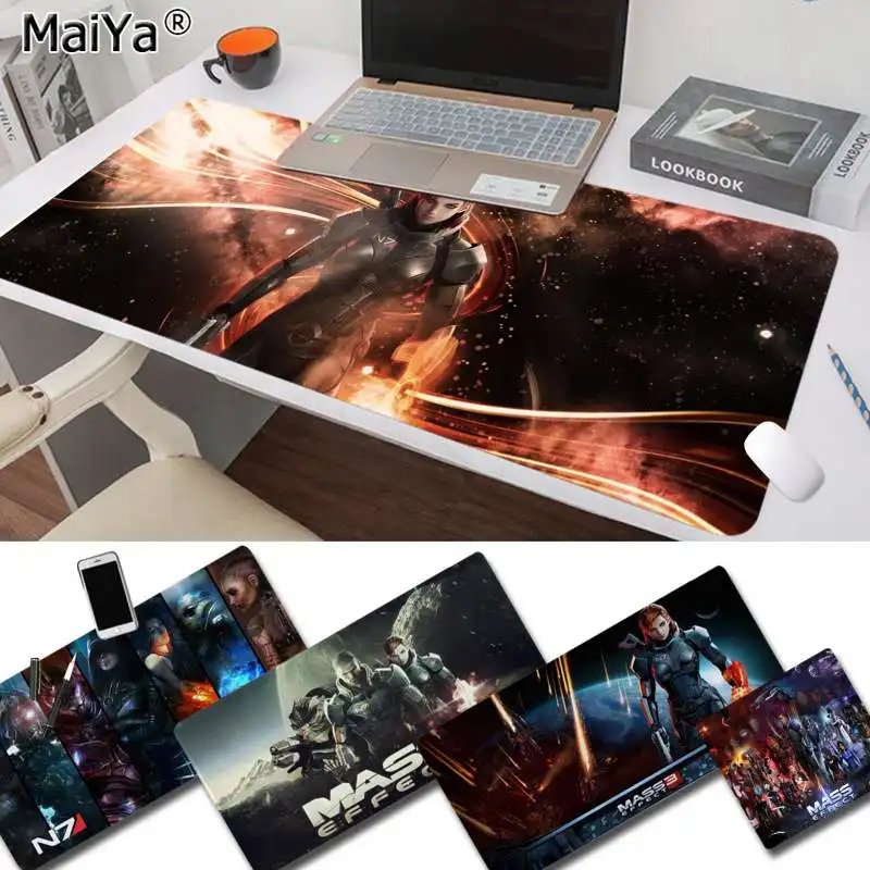 Maiya новый дизайн игра с массовым эффектом индивидуальный игровой коврик для мыши