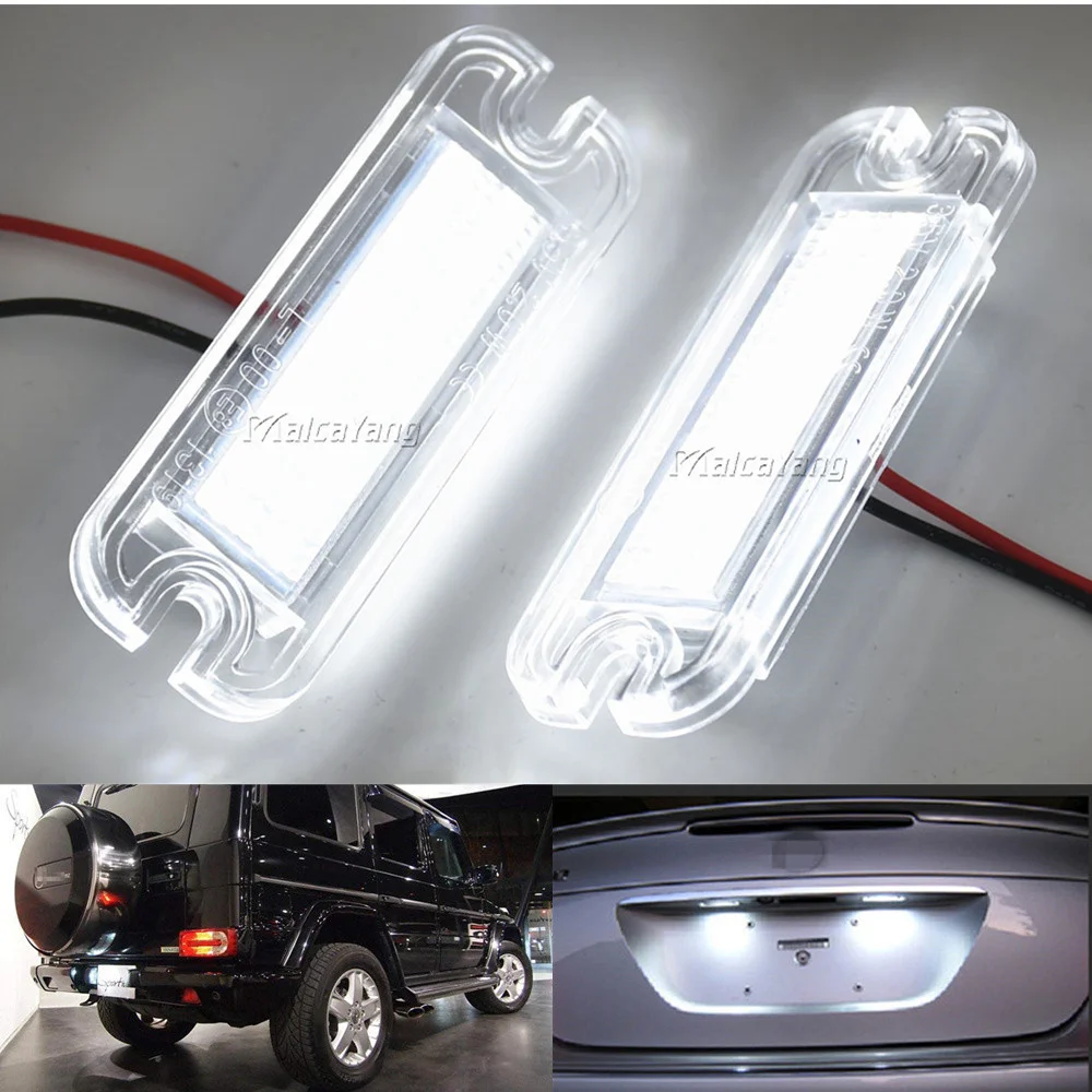 Светодиодные лампы для номерного знака Mercedes Benz G-CLASS W463 G500 G550 G55 G63 G65 AMG