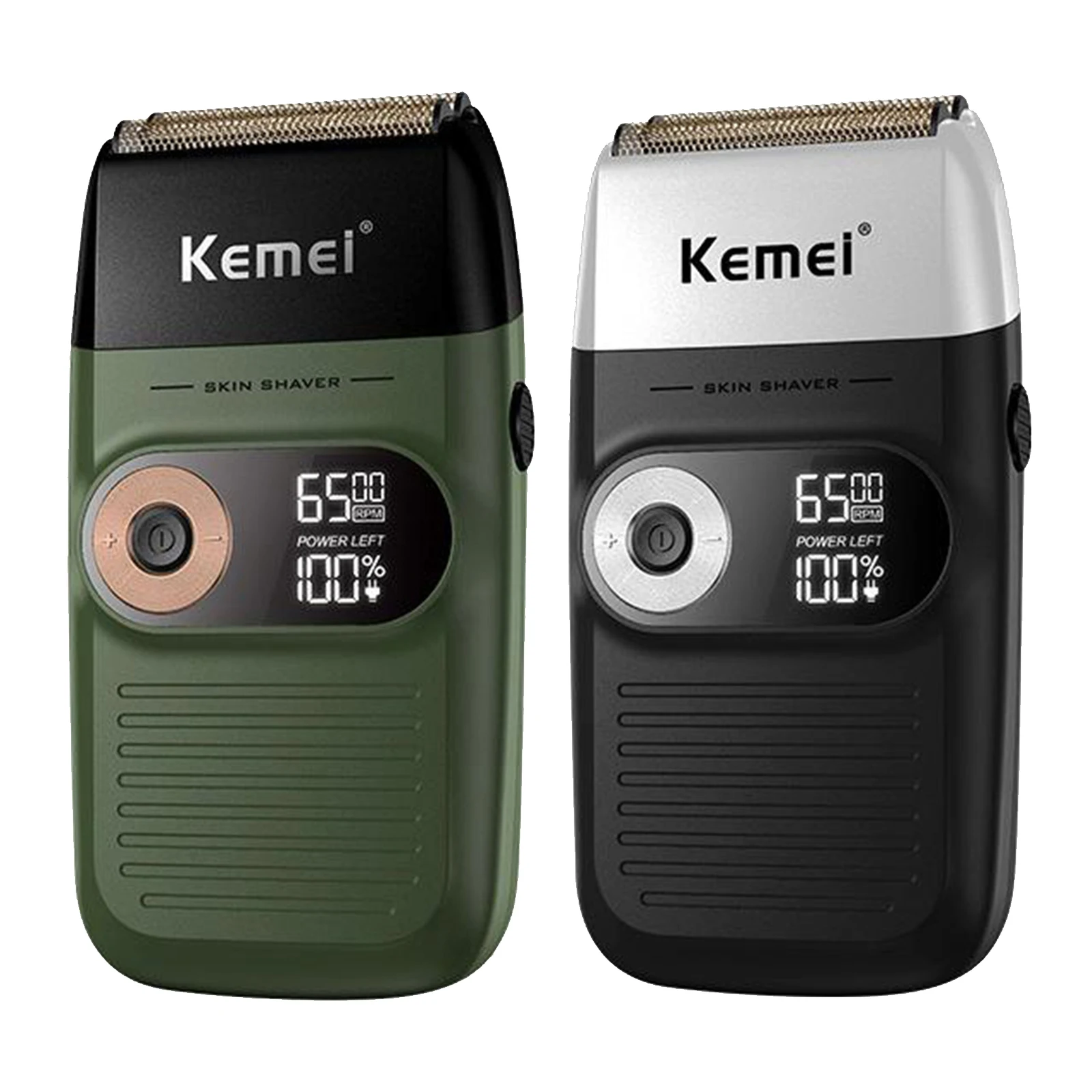 

KM-2026 электробритва USB Перезаряжаемый триммер для бороды бритвенная машина возвратно-поступательная бритва, светодиодный дисплей, низкий ур...