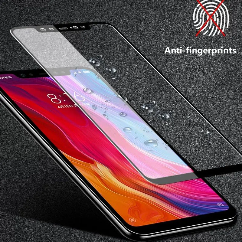 3 PACK 9D стекло для Xiaomi Mi 8 Mi8 Lite SE закаленное полноэкранное Защитное Pro Edge to