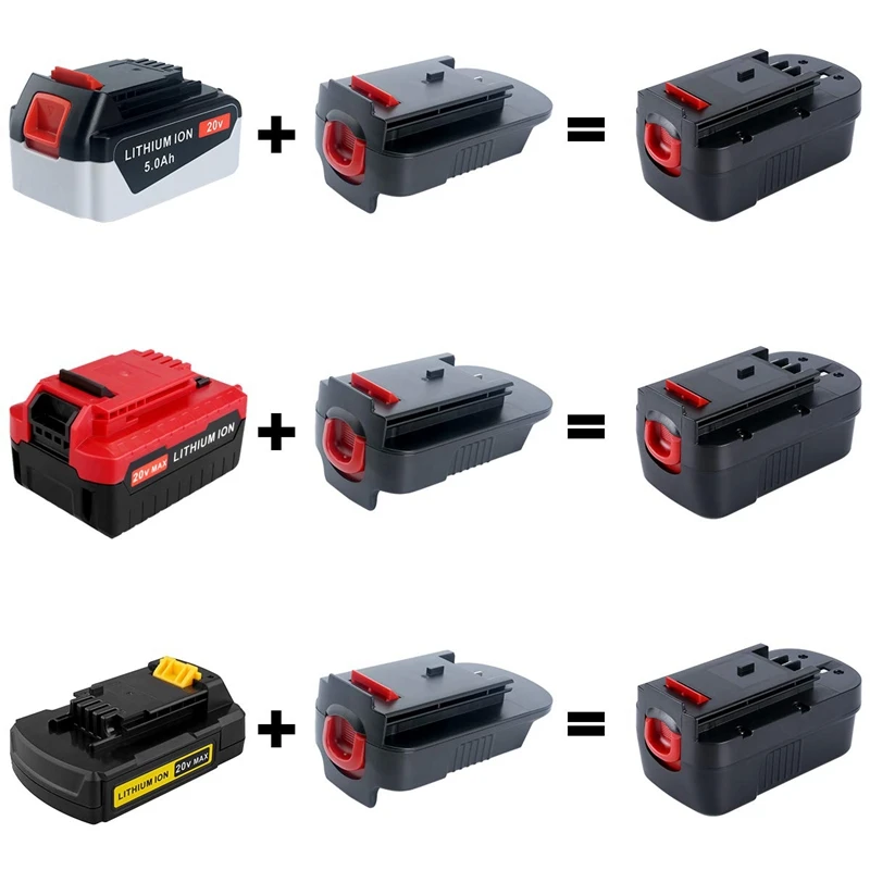 Розничная продажа Hpa1820 20V адаптер преобразования батареи для Black Decker/Stanley/Porter