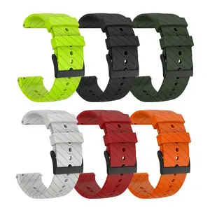 Силиконовый сменный ремешок для часов, мягкий спортивный ремешок для часов Suunto 99 Baro