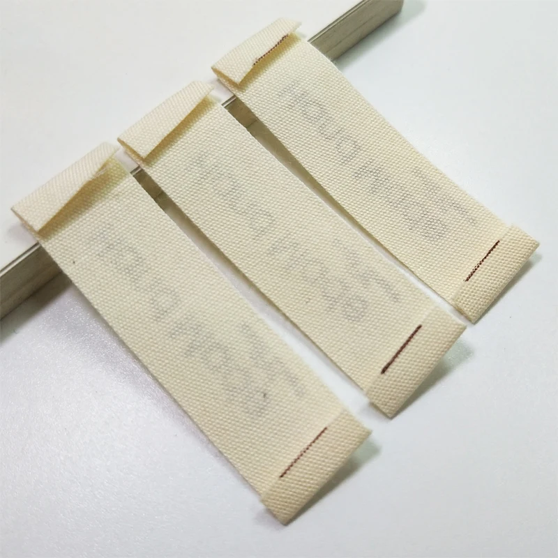 FreeShipping100PCsWhiteHandMadeWithLoveCottonWovenLabelsDIYAccessorySewingGrosgrainClothingLabel|Этикетки для одежды| |