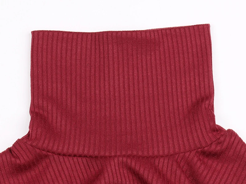 

Sexy Dress Women Knit Long Sleeve Turtleneck Bodycon Mini Dresses Woman Party Night Vestidos Hollow Out Robe Femme Solid SJ4950R