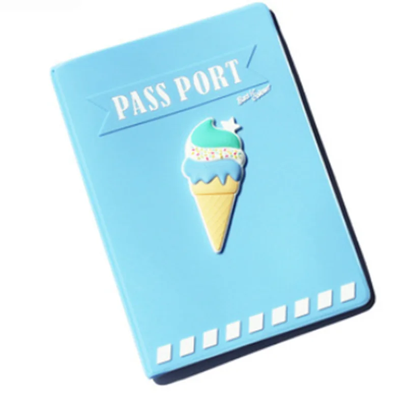 Новые обложки для паспорта мультяшный милый розовый держатель дорожные