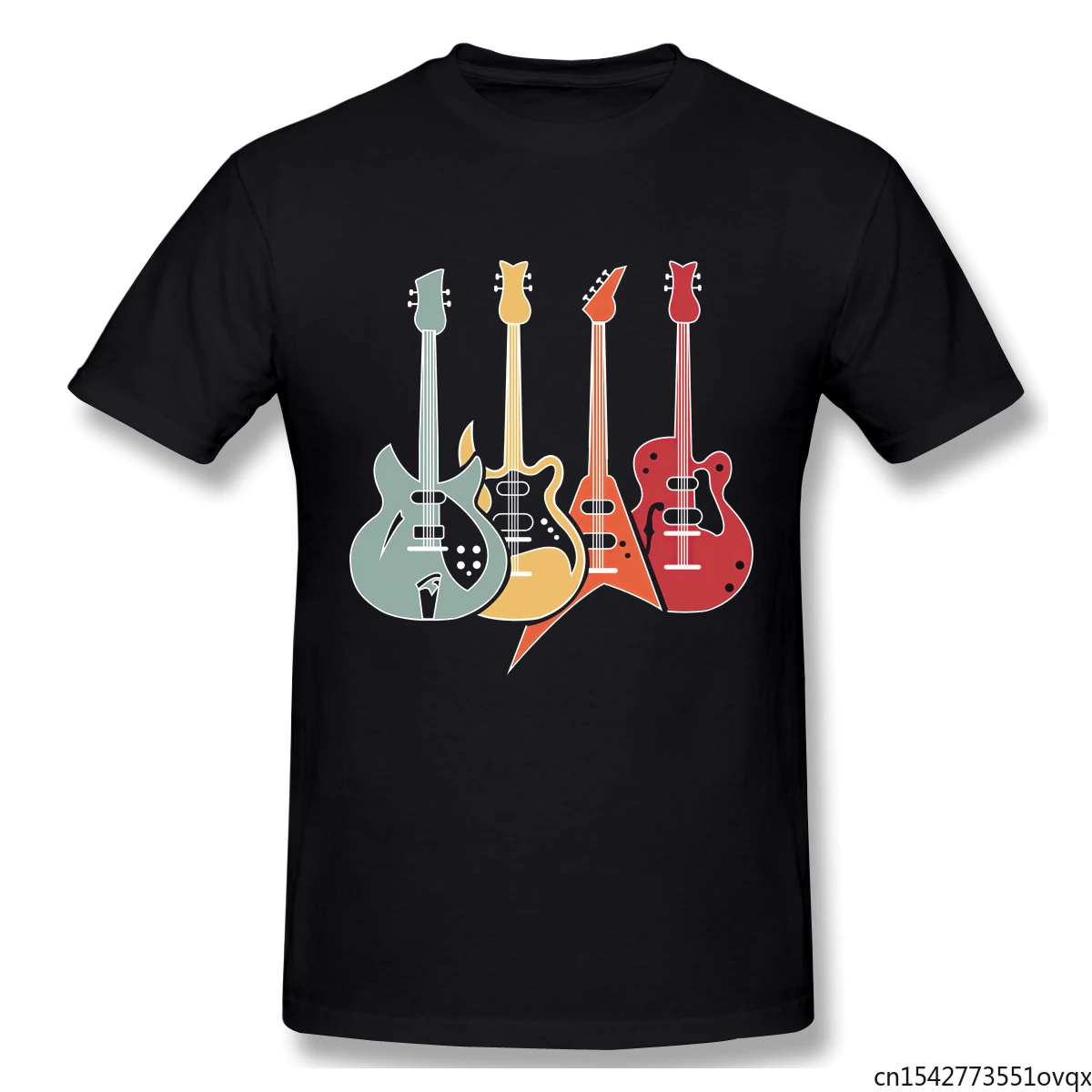 

Retro Guitars Bass Funny Guitarist Bassist Gift Tshirt Unisex Tee