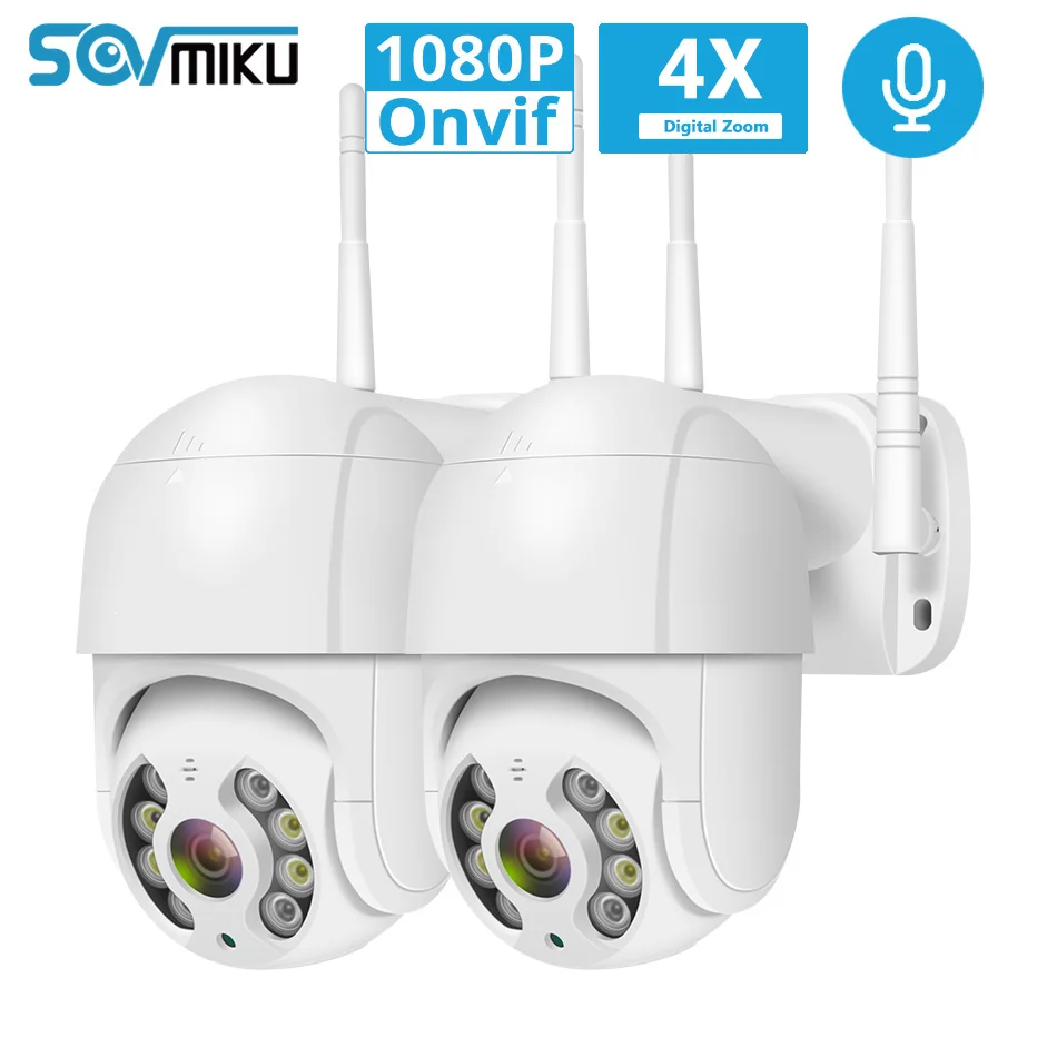Беспроводная IP камера с Wi Fi 1080P PTZ|Камеры видеонаблюдения| |