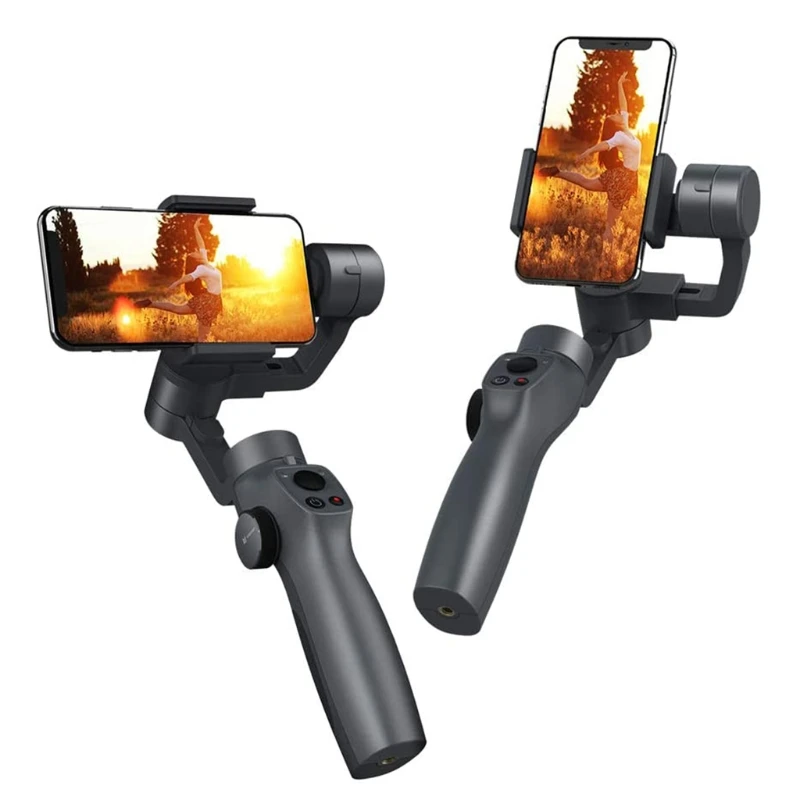 

Handheld 3-Axis Gimbal Stabilizer Compatible With All Brands of Smartphones for Vlog Youtuber Live Video Record