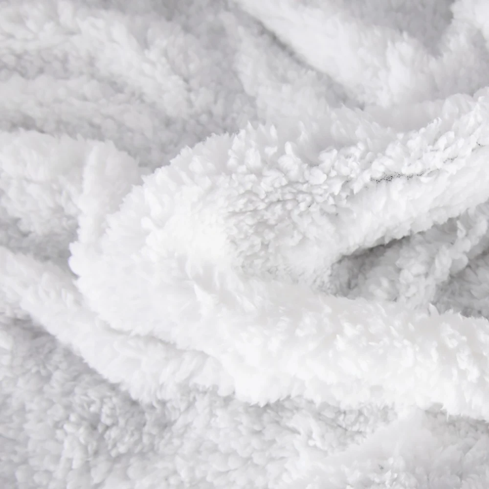 Фланелевое флисовое однотонное одеяло для кровати из искусственного меха летнее